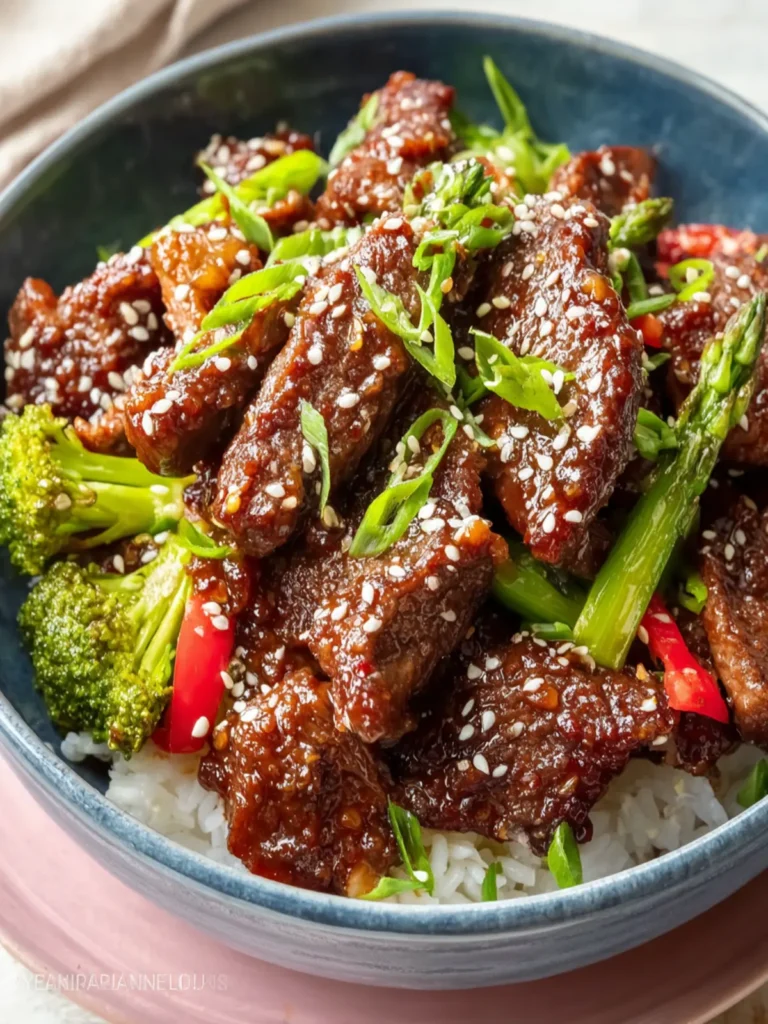 Irresistible Easy Sesame Beef Recipe for Quick Dinners First Image