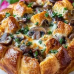 Irresistible Herby Mushroom Croissant Stuffing Recipe First Image
