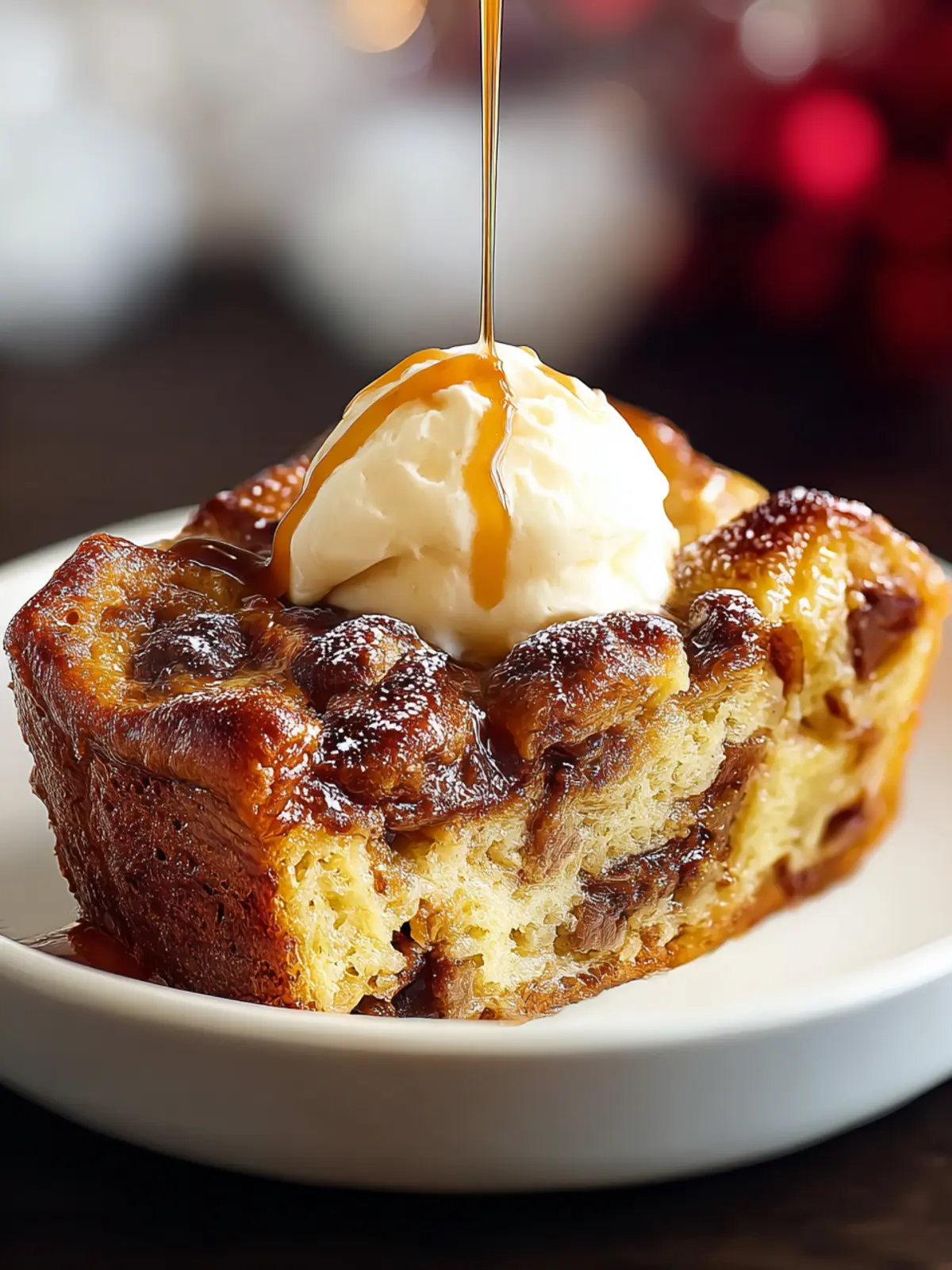 Irresistible Maple Toffee Bread Pudding Recipe to Savor First Image