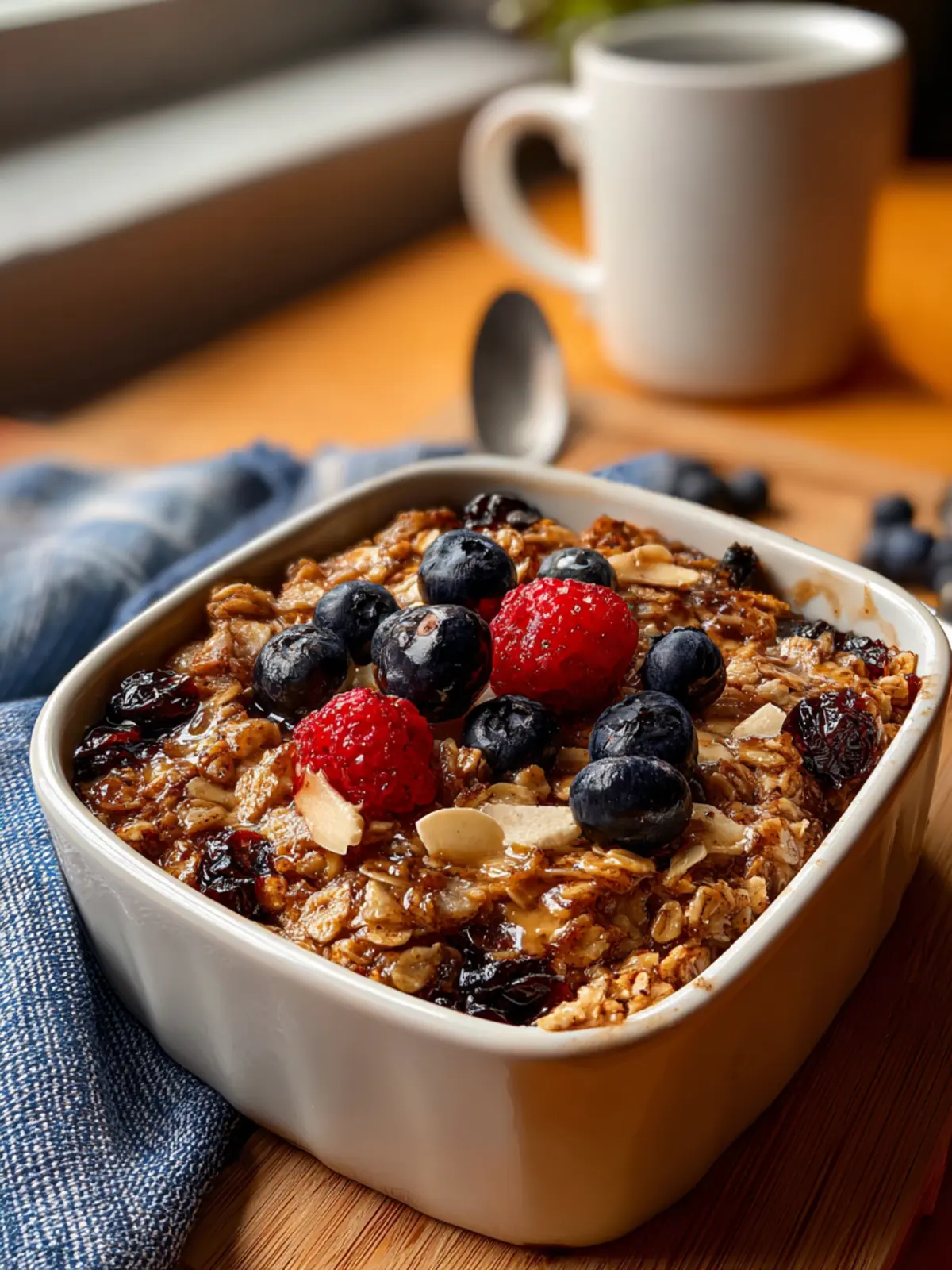Easy Baked Oatmeal Recipe First Image