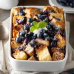 Blueberry French Toast Casserole First Image