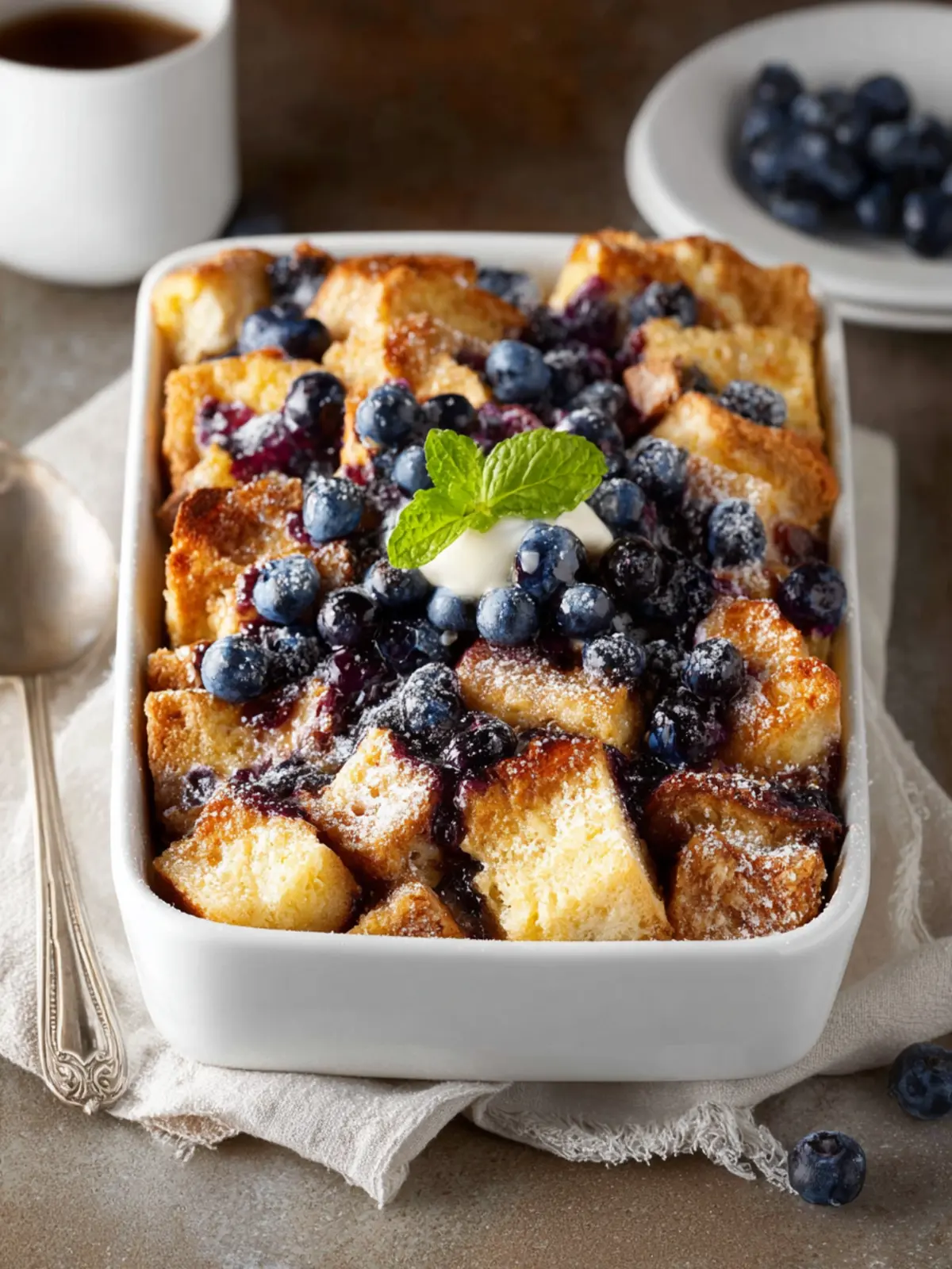 Blueberry French Toast Casserole First Image