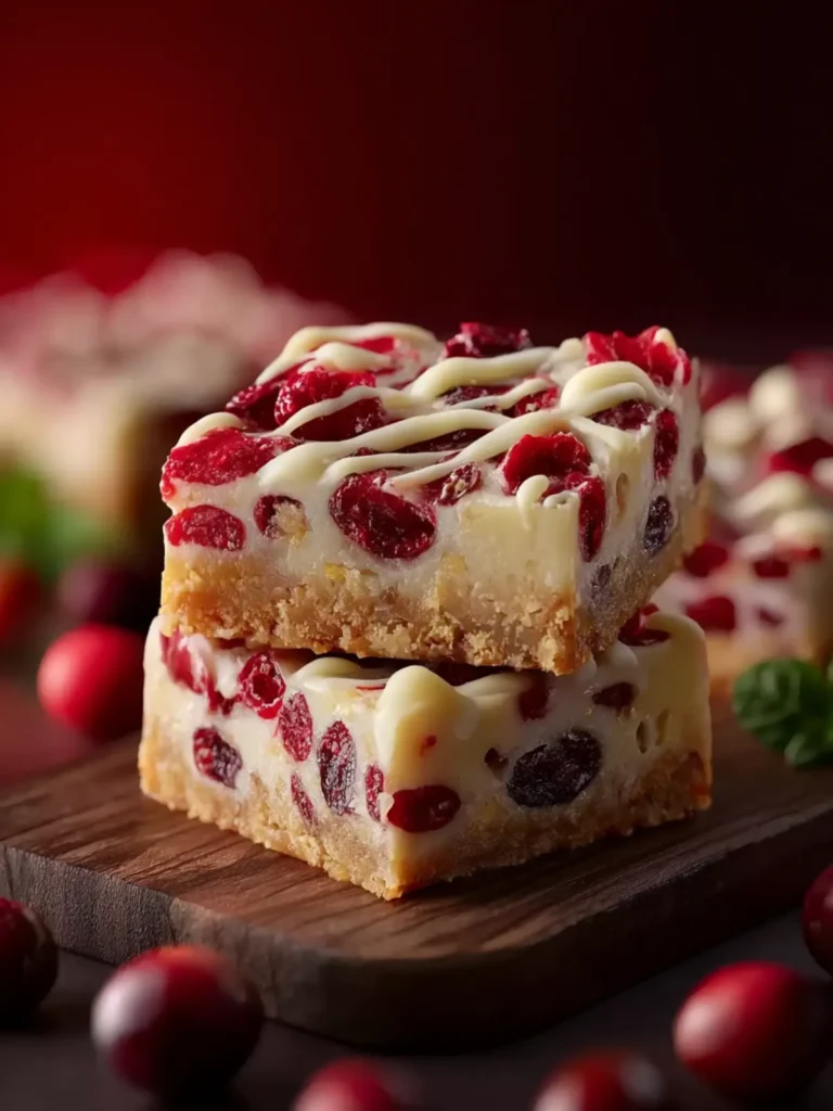 Cranberry Bliss Bars First Image
