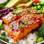 Irresistible Miso Sesame Salmon Rice Bowl Recipe First Image