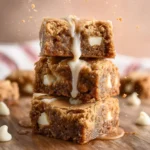 Gingerbread White Chocolate Blondies First Image