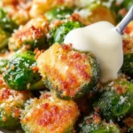 Crunchy Crispy Parmesan Crusted Brussels Sprouts Delight First Image