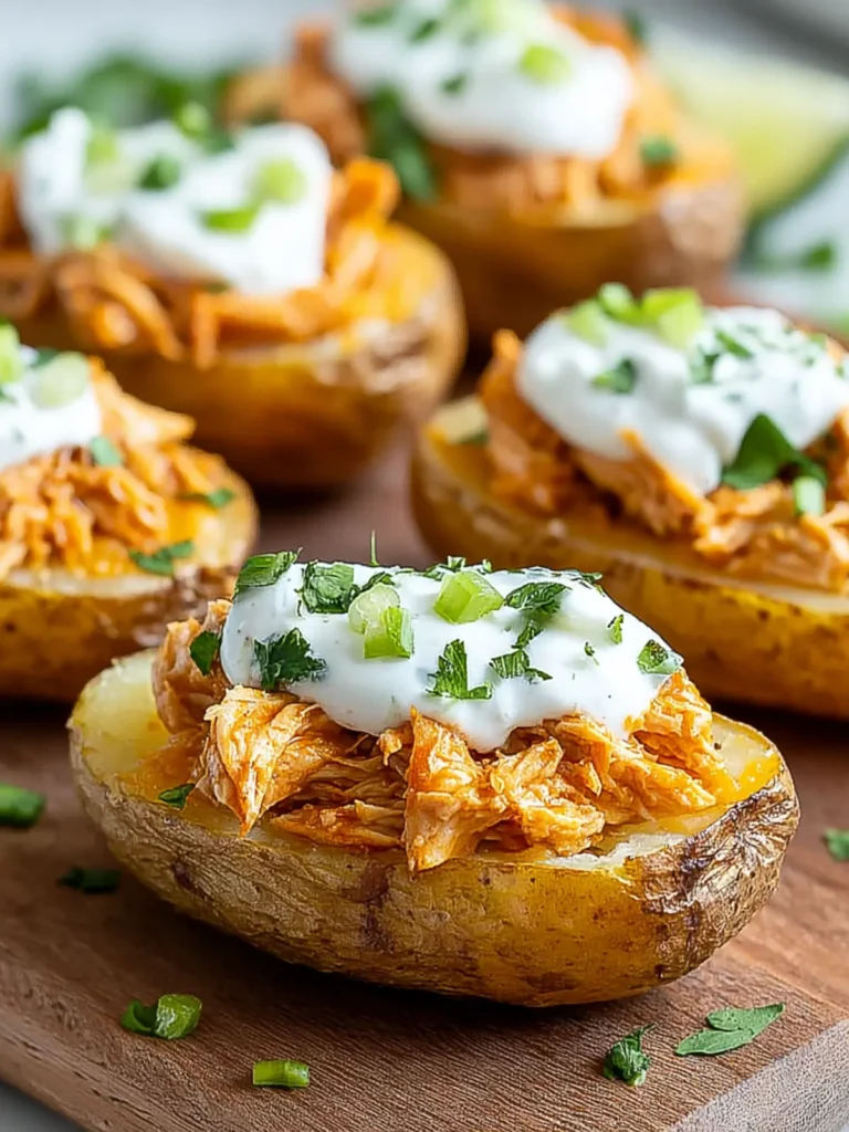 Buffalo Chicken Potato Skins First Image