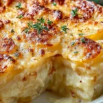 Indulgent French Onion Scalloped Potatoes Recipe First Image
