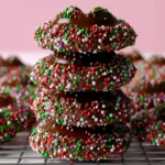 Chocolate Sprinkle Kiss Cookies First Image