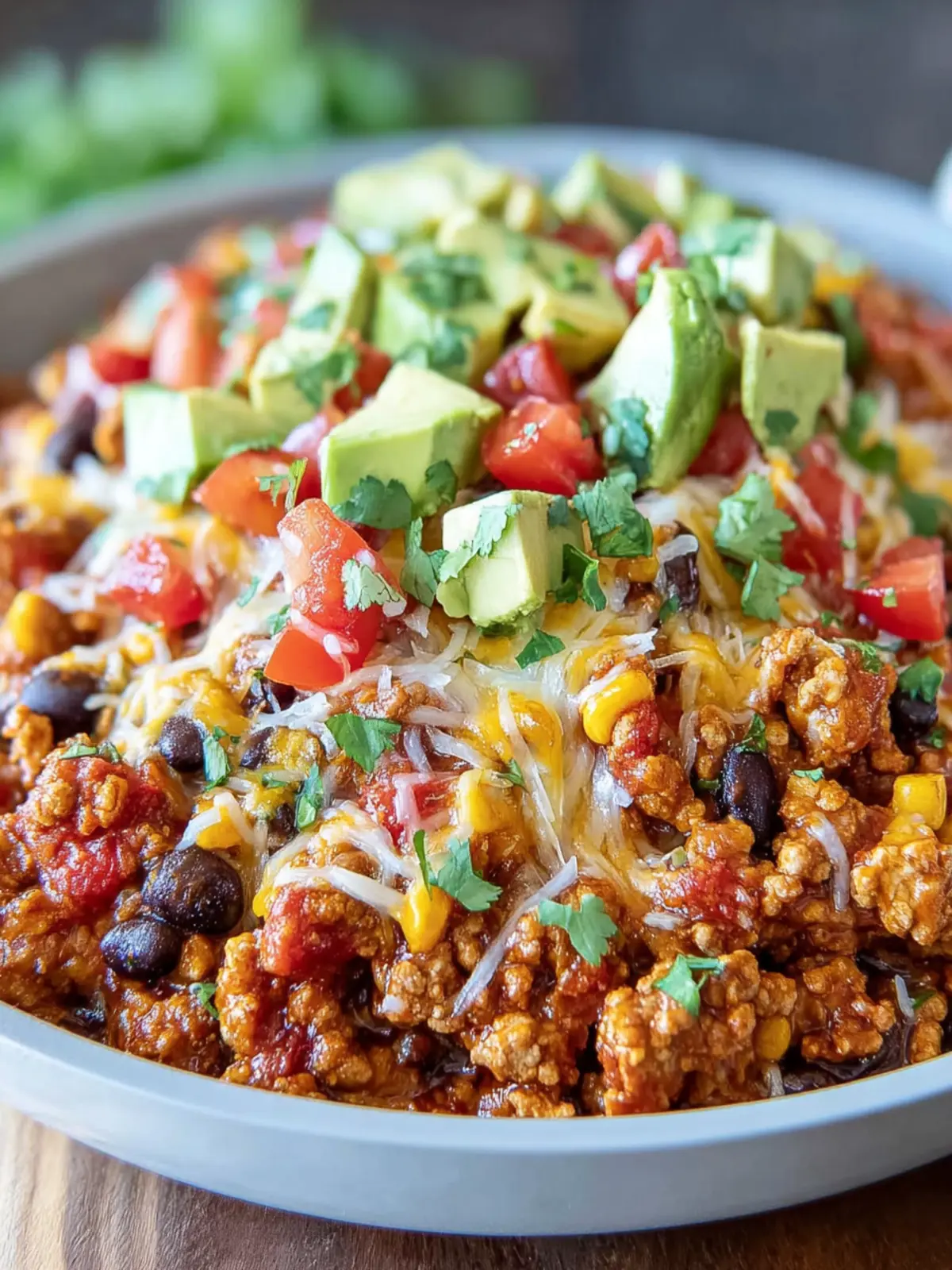 Turkey Taco Skillet, Easy 20-Minute High Protein Meal First Image