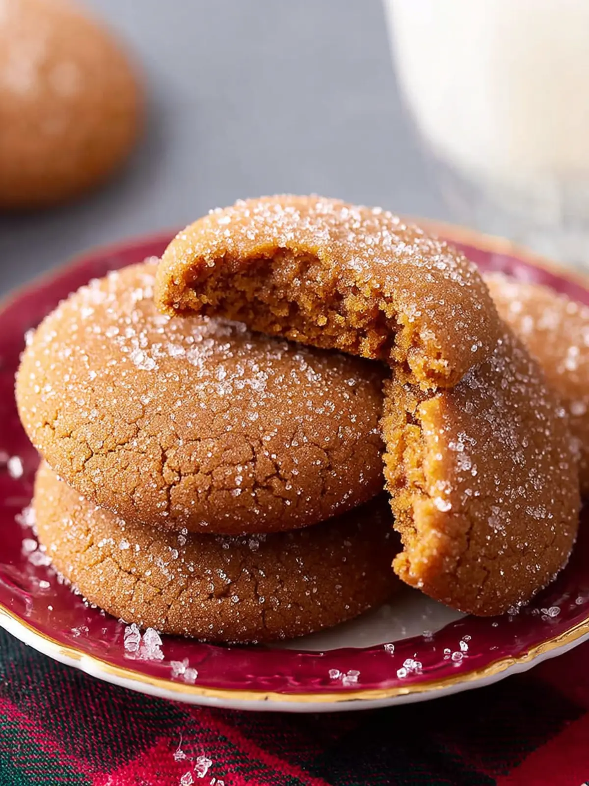 Gingersnap Cookies First Image