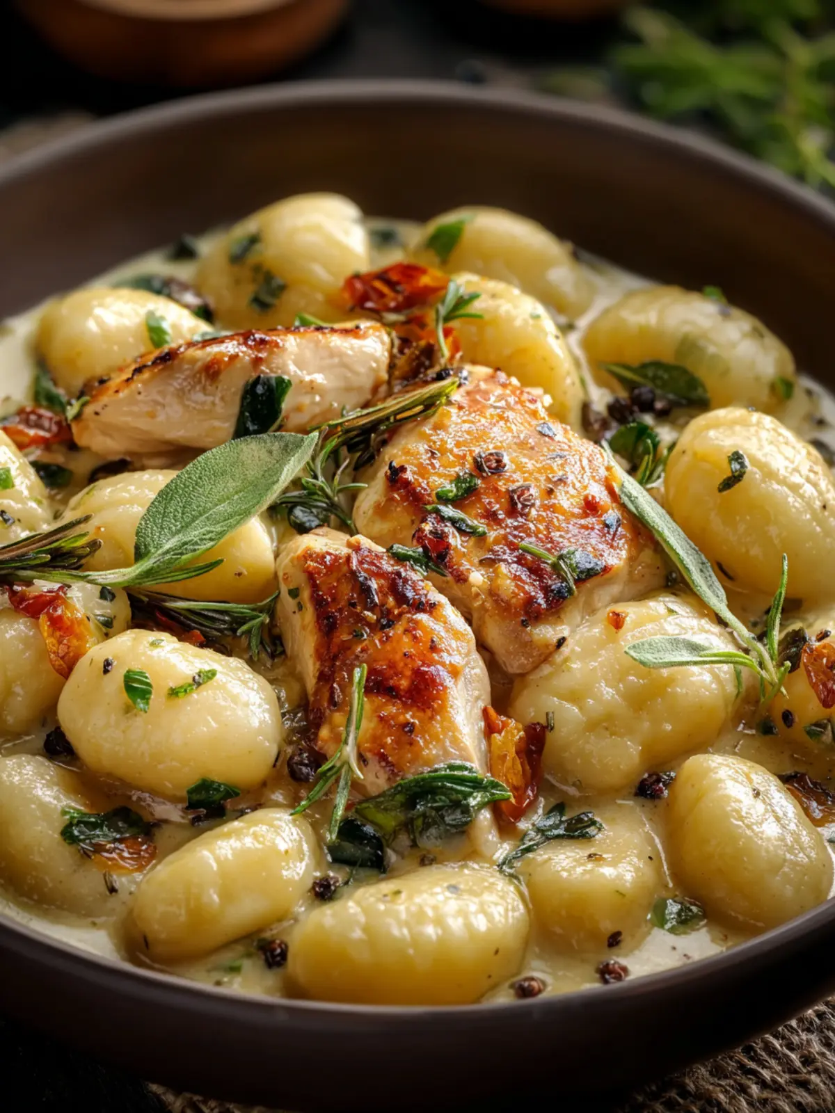 Irresistible Garlic Chicken Gnocchi Recipe to Savor First Image