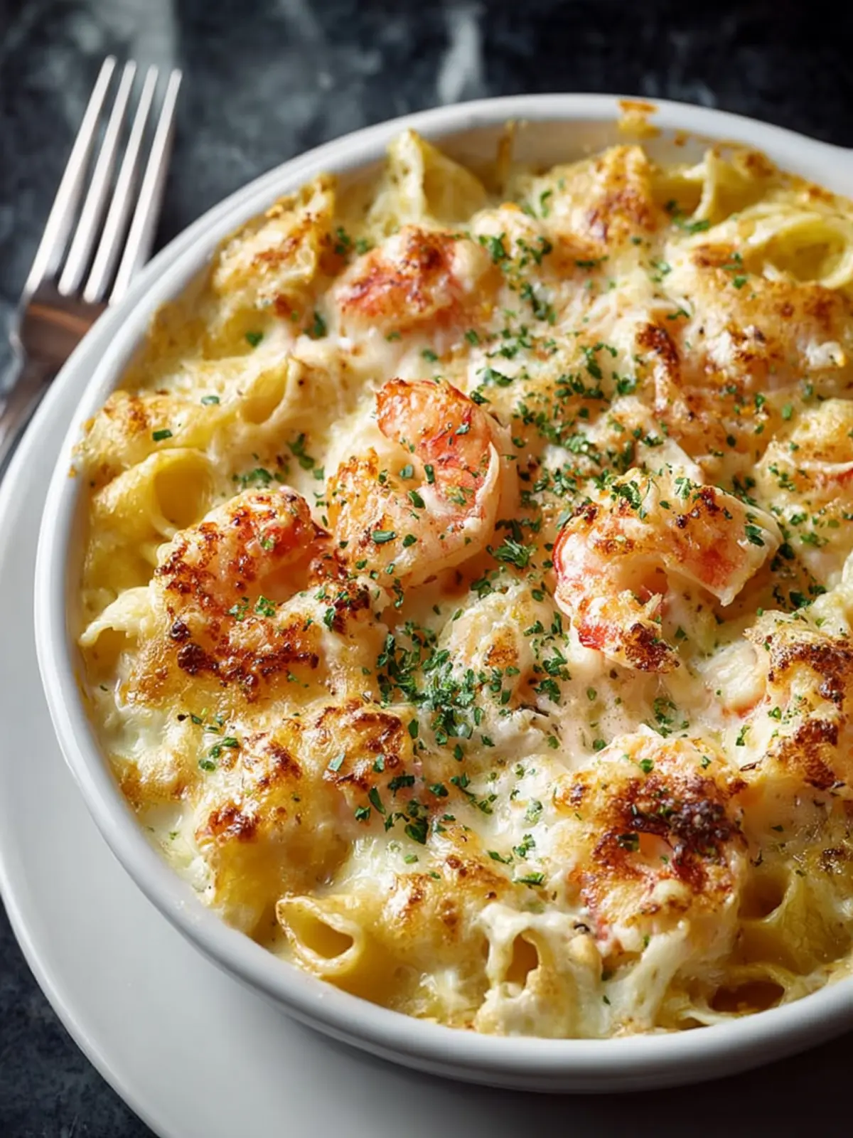 Creamy Seafood Gratin Pasta Bake: A Comforting Oven-Baked Classic First Image