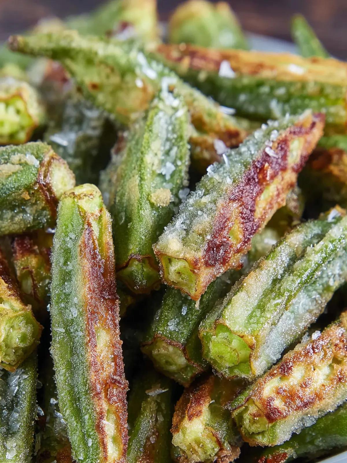 Air Fryer Frozen Okra (No Breading) First Image