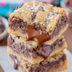 Gooey Toffee Chocolate Chip Bars First Image