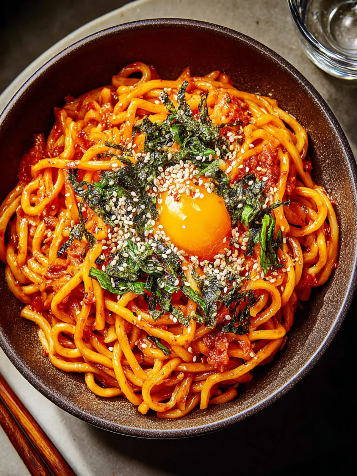 Spicy Gochujang Noodles: A Flavorful Comfort Bowl First Image