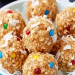 Coconut Peanut Butter Power Balls First Image