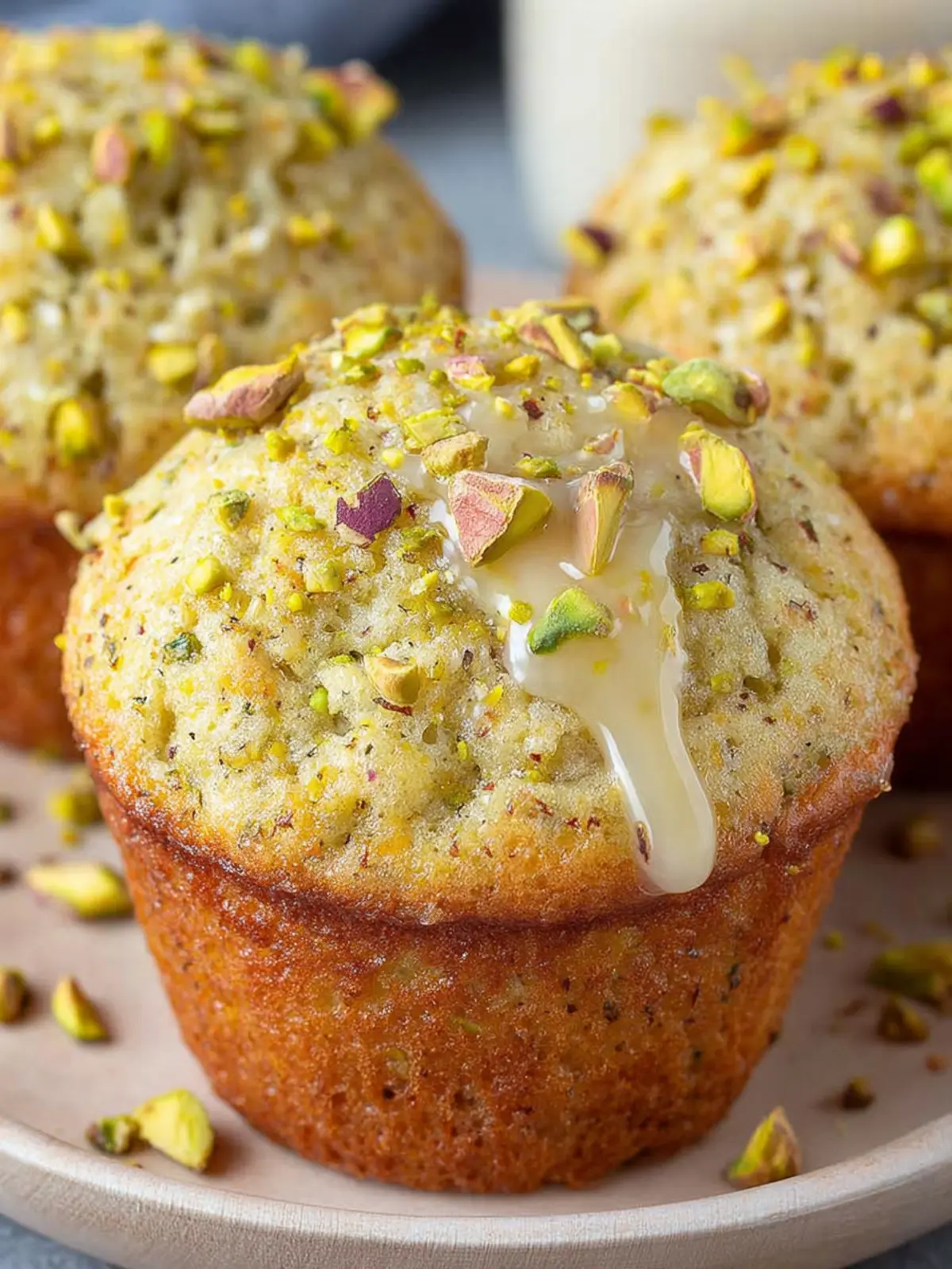 Pistachio Muffins First Image