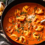 Creamy Tomato Tortellini Soup First Image