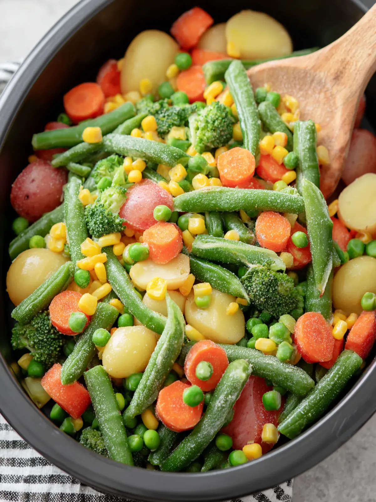 Air Fryer Frozen Vegetables (No Oil) First Image