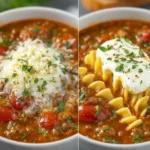 Easy Lasagna Soup Recipe First Image