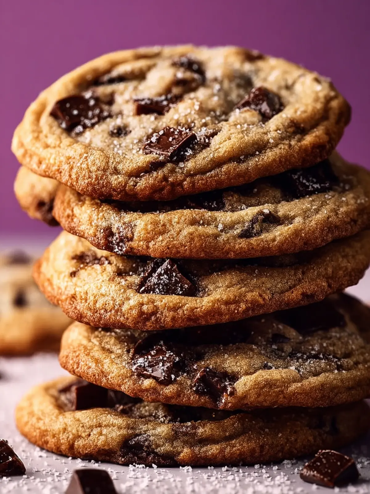 Perfect Bakery Style Chocolate Chip Cookies Recipe First Image