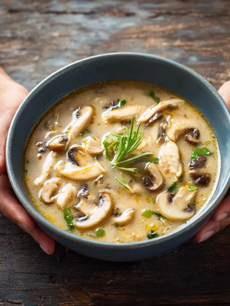 Chicken Mushroom Soup First Image