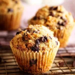 Chocolate Chip Oatmeal Muffins First Image