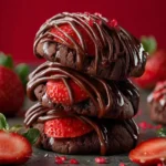 Chocolate Covered Strawberry Cookies First Image