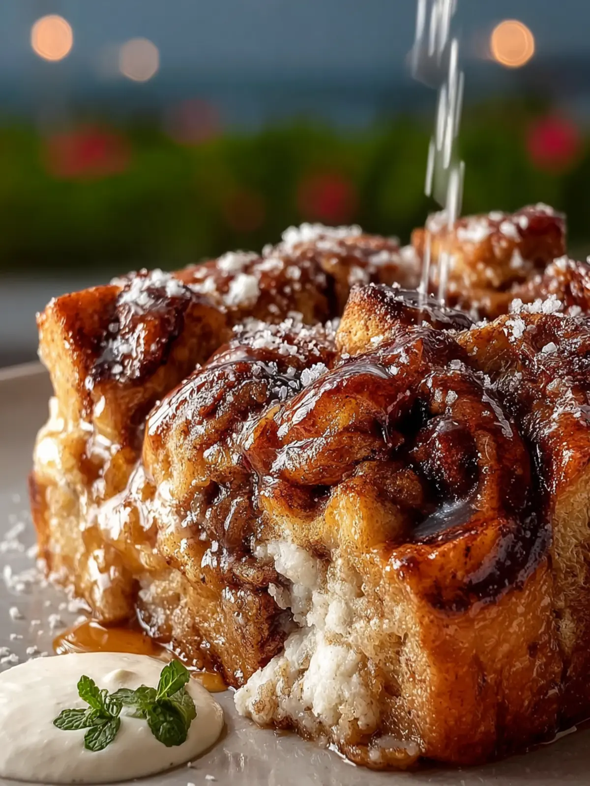 Cinnamon Roll French Toast Casserole First Image
