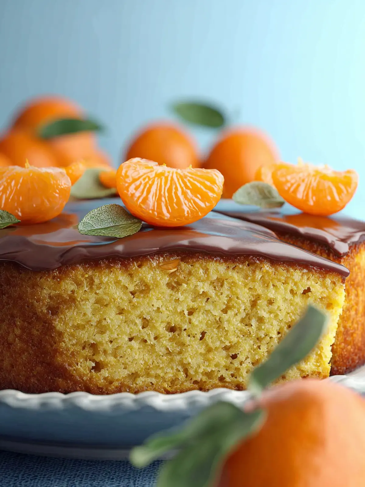 Clementine Cake Recipe First Image