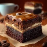 Coffee Cream Brownies First Image