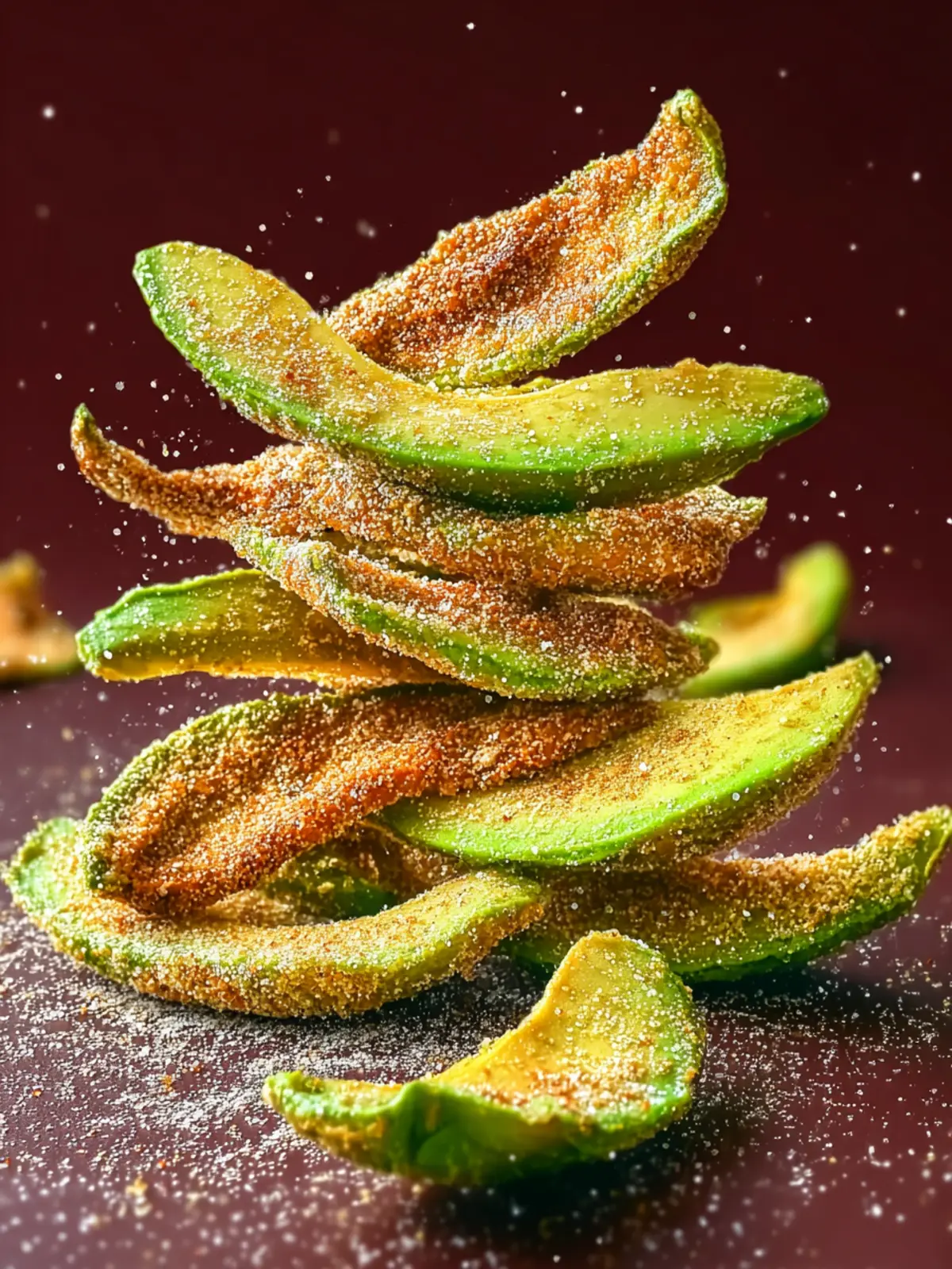 Crunchy Baked Avocado Chips – Healthy Snack Delight First Image