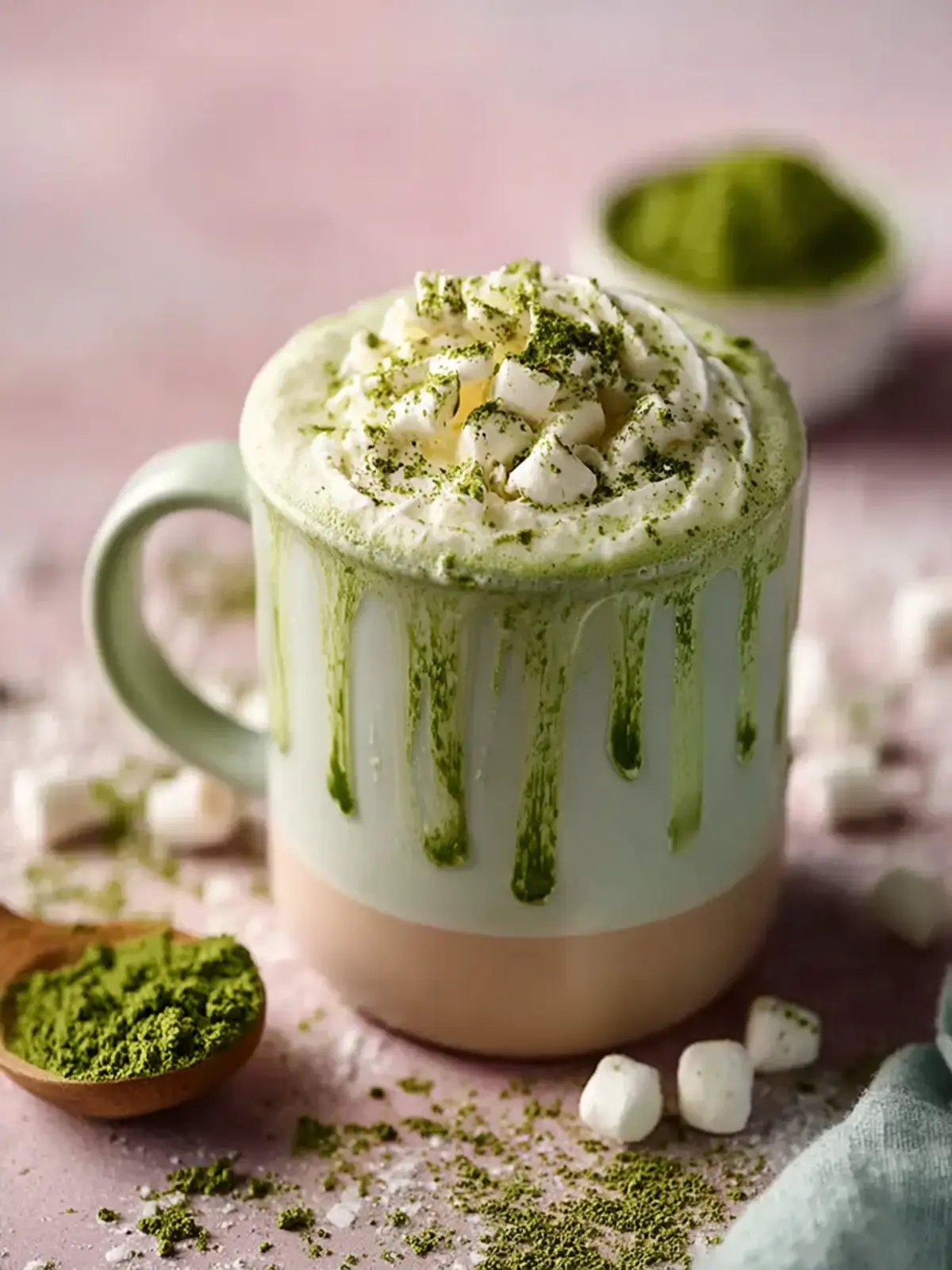 Matcha White Hot Chocolate First Image
