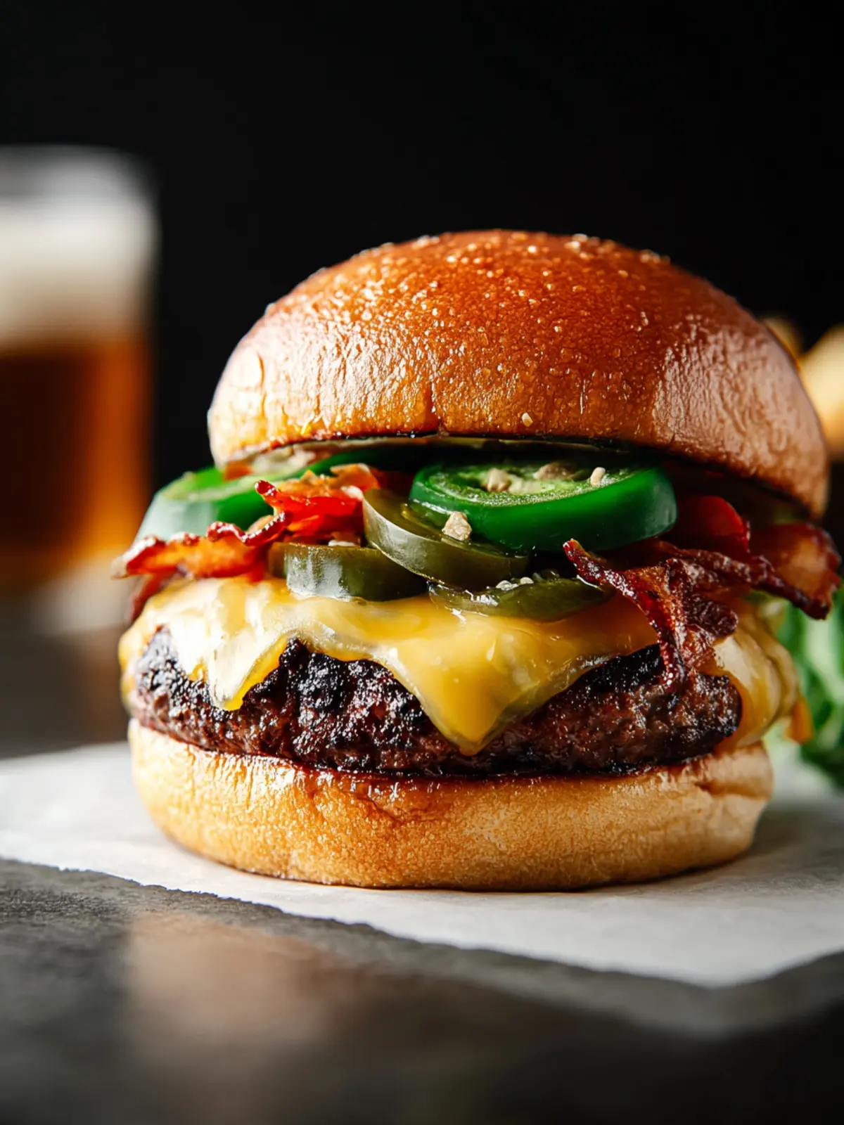 Spicy Jalapeño Smash Burgers First Image