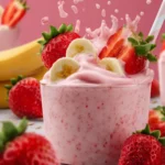 Strawberry Banana Yogurt Smoothie First Image