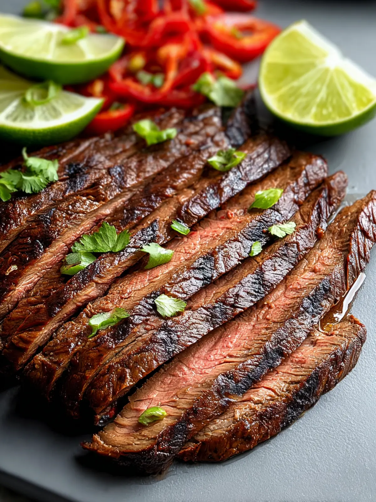 Zesty Chili Lime Flank Steak First Image