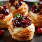 Cranberry Brie Bites Recipe First Image