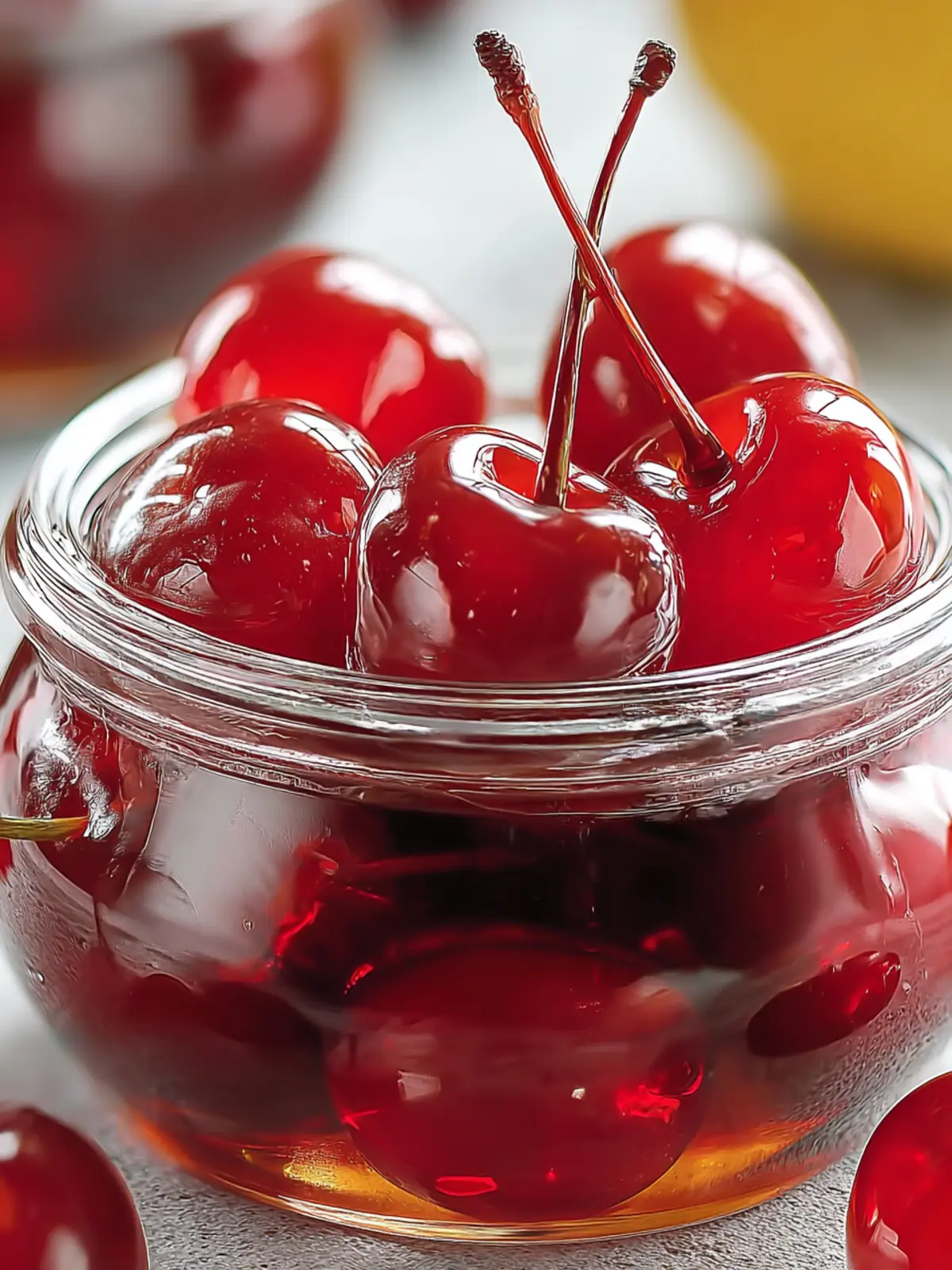 Irresistible Homemade Maraschino Cherries Recipe First Image