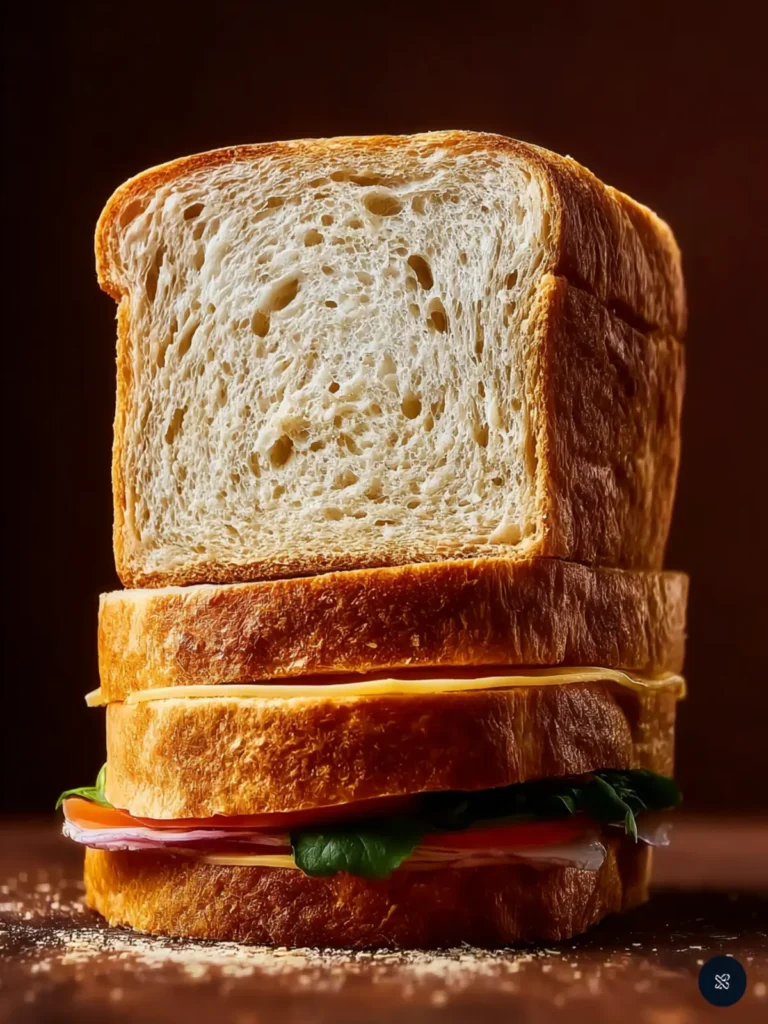 Sourdough Discard Sandwich Loaf Recipe First Image