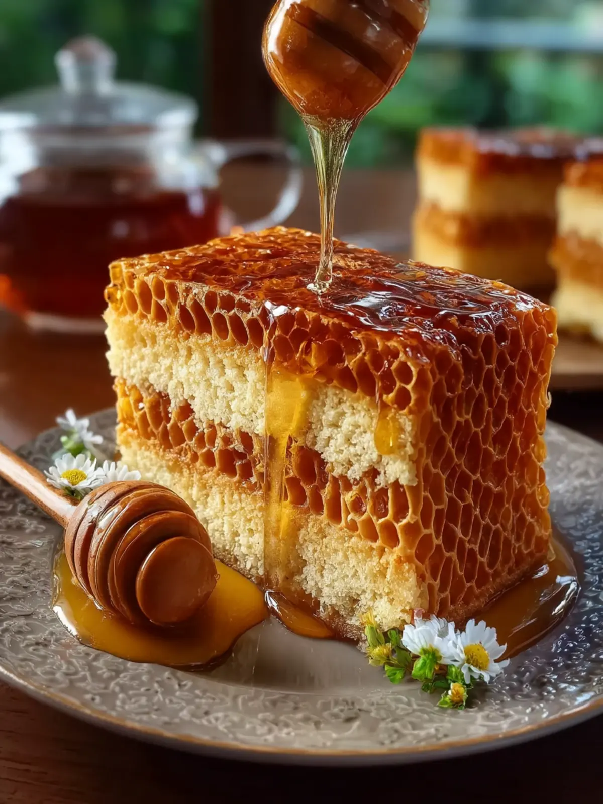 Malaysian Honeycomb Cake (Kek Gula Hangus): A Delightful Caramel Treat First Image