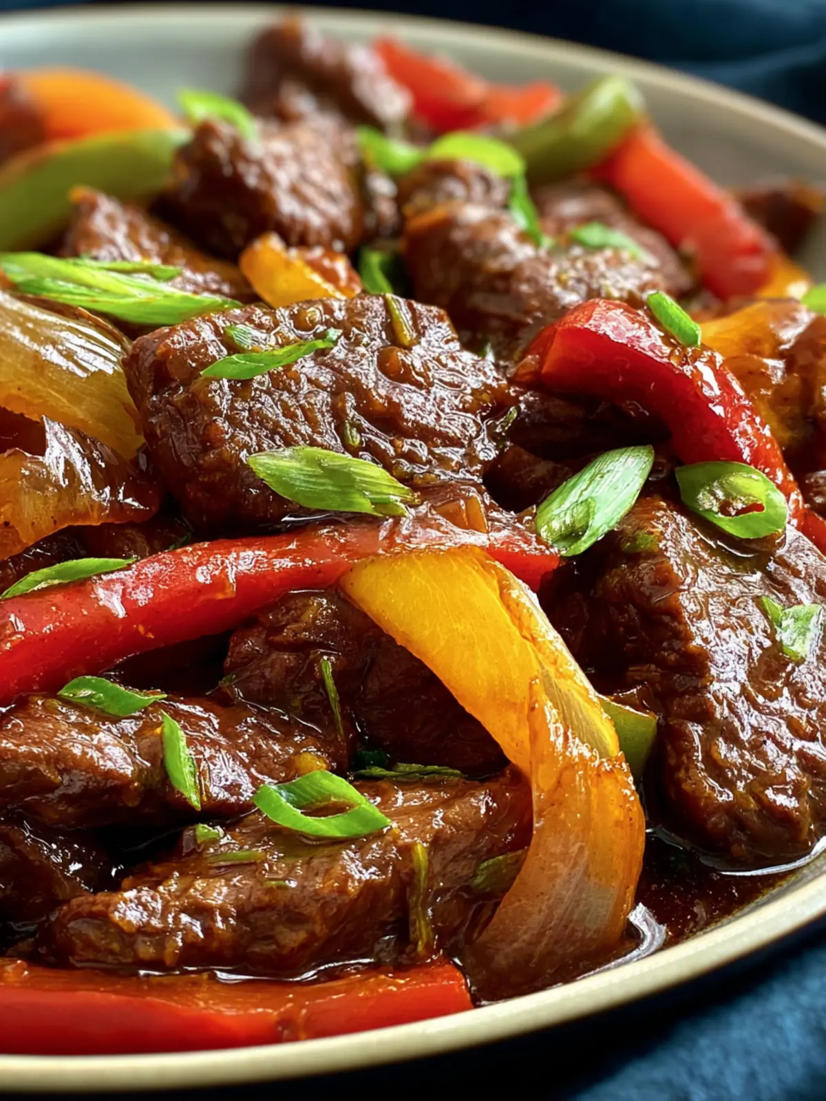 Savory Slow Cooker Pepper Steak Recipe for Busy Nights First Image