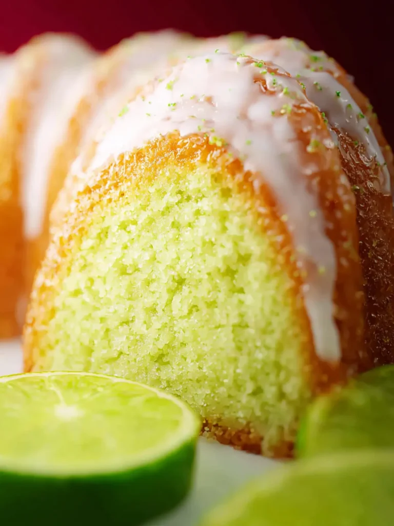 Lime Bundt Cake First Image