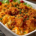 Ritz Cracker Chicken Casserole First Image