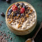Vanilla Coffee Overnight Oats Recipe First Image