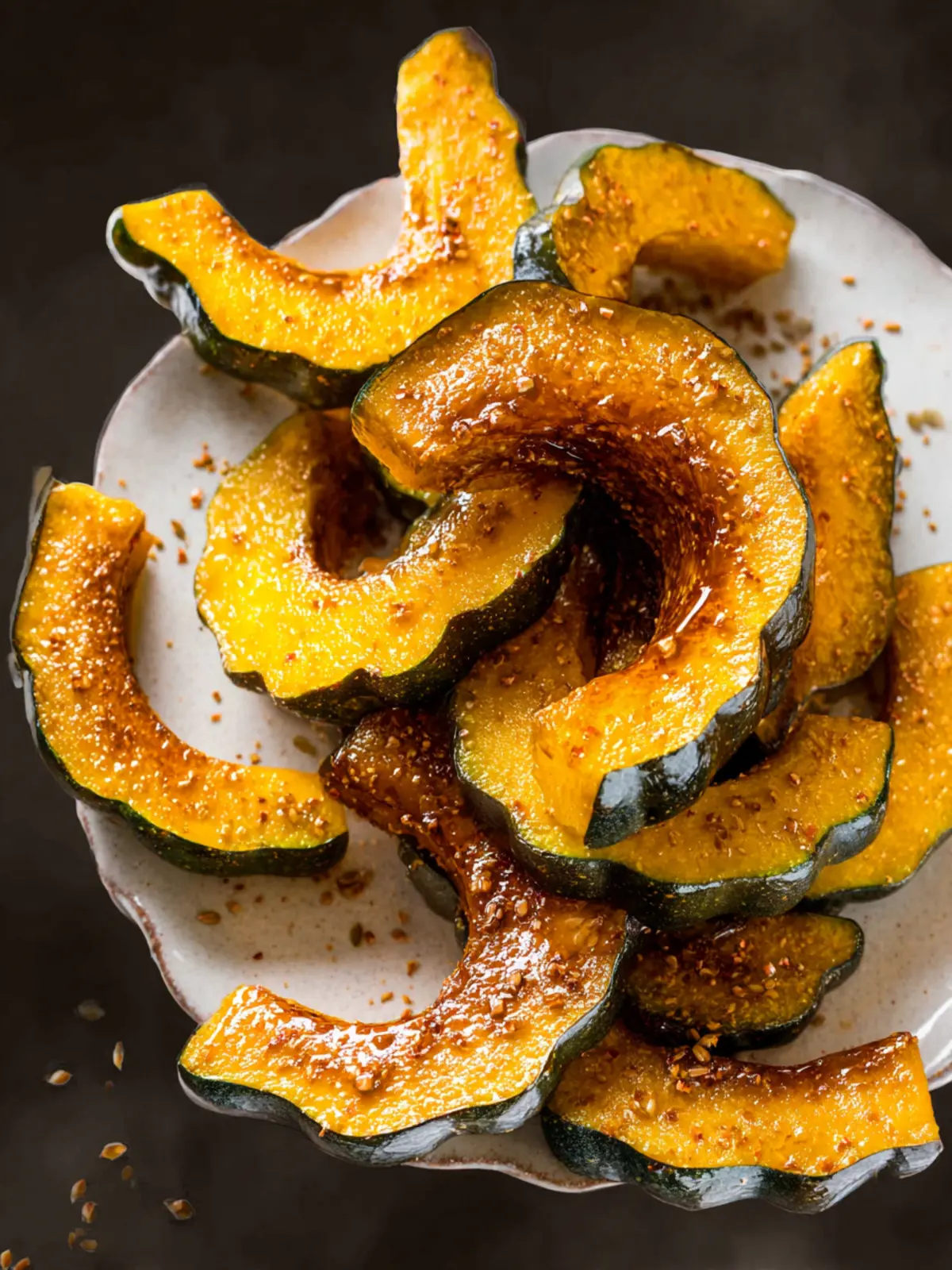 Baked Acorn Squash Slices: Irresistibly Sweet & Savory Delights