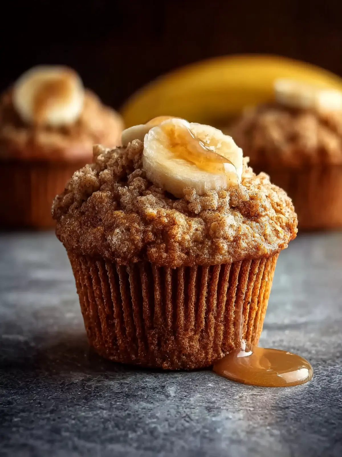 Banana Oatmeal Muffins First Image