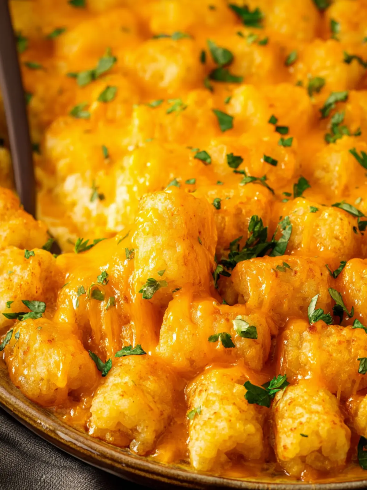 Cheesy Chicken Tater Tot Casserole First Image