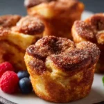 Cinnamon Sugar French Toast Muffins First Image