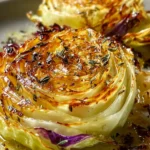Garlic Butter Roasted Cabbage Steaks: Easy & Delicious First Image